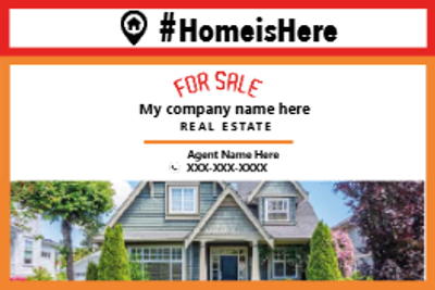 Custom Outdoor Yard Signs Multiple Sizes  Sale Home is Here