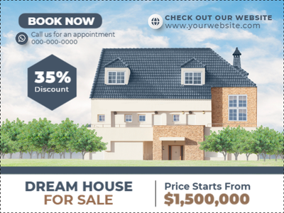 Custom Outdoor Yard Signs Multiple Sizes Dream House