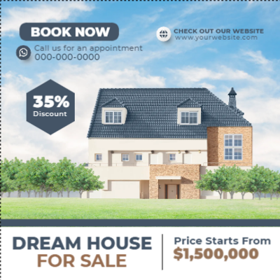 Custom Outdoor Yard Signs Multiple Sizes Dream House