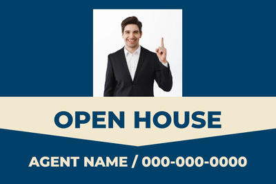 Custom Outdoor Yard Signs Multiple Sizes Open House