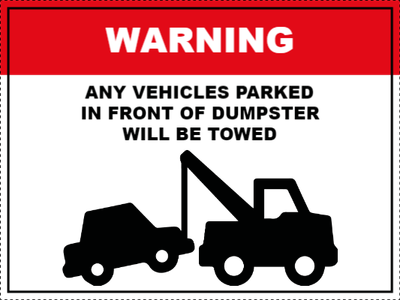 Custom Outdoor Yard Signs Multiple Sizes Warning