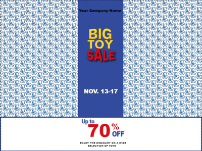 Custom Outdoor Yard Signs Multiple Sizes  Big Toy Sale