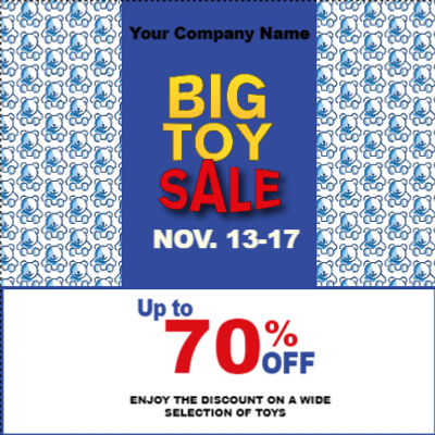 Custom Outdoor Yard Signs Multiple Sizes  Big Toy Sale
