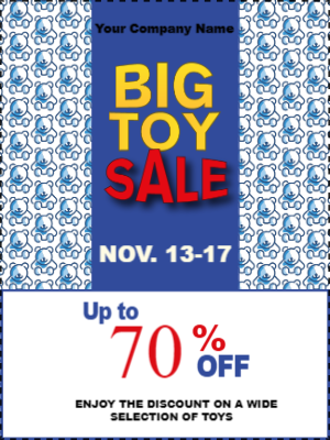 Custom Outdoor Yard Signs Multiple Sizes  Big Toy Sale