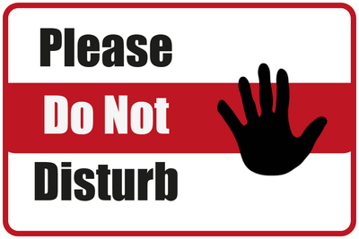 Custom Outdoor Yard Signs Multiple Sizes Do Not Disturb