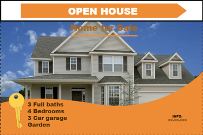 Custom Outdoor Yard Signs Multiple Sizes Home For Sale