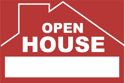 Custom Outdoor Yard Signs Multiple Sizes Open House