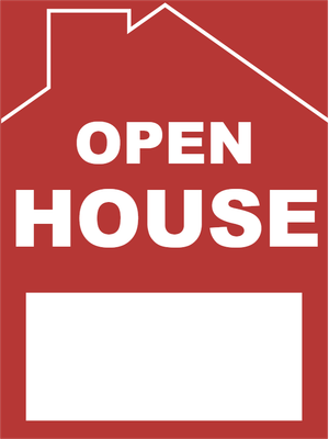 Custom Outdoor Yard Signs Multiple Sizes Open House