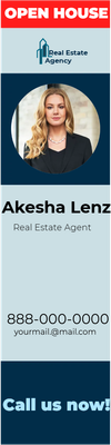Custom Outdoor Yard Signs Multiple Sizes Real Estate Agent
