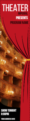 Custom Outdoor Yard Signs Multiple Sizes Theater Imperial
