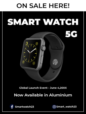 Custom Outdoor Yard Signs Multiple Sizes Sale Smart Watch
