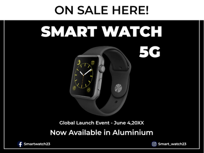 Custom Outdoor Yard Signs Multiple Sizes Sale Smart Watch
