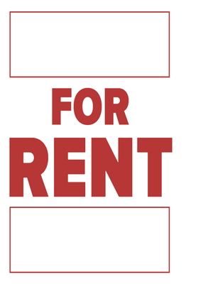 Custom Outdoor Yard Signs Multiple Sizes For Rent