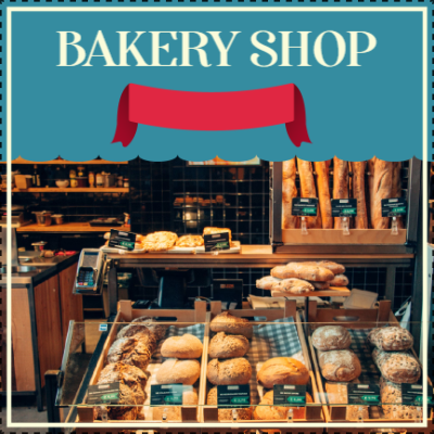 Custom Outdoor Yard Signs Multiple Sizes Bakery Shop