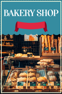 Custom Outdoor Yard Signs Multiple Sizes Bakery Shop