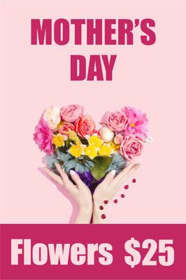 Custom Outdoor Yard Signs Multiple Sizes Mother's Day Flowers