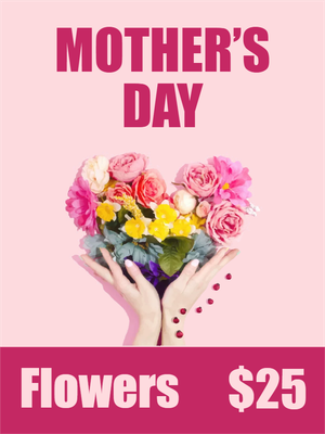 Custom Outdoor Yard Signs Multiple Sizes Mother's Day Flowers