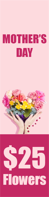 Custom Outdoor Yard Signs Multiple Sizes Mother's Day Flowers