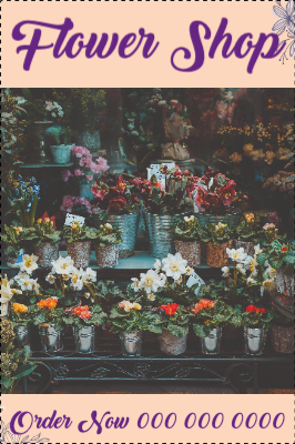 Custom Outdoor Yard Signs Multiple Sizes Flower Shop