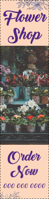 Custom Outdoor Yard Signs Multiple Sizes Flower Shop