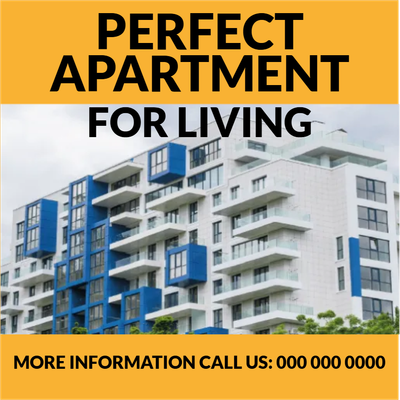 Custom Outdoor Yard Signs Multiple Sizes Perfect Apartment