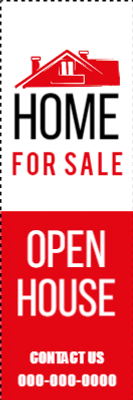 Custom Outdoor Yard Signs Multiple Sizes Open House Sale