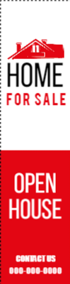 Custom Outdoor Yard Signs Multiple Sizes Open House Sale