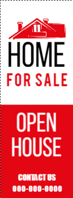 Custom Outdoor Yard Signs Multiple Sizes Open House Sale