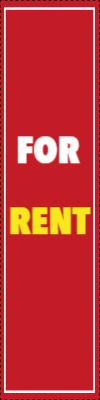 Custom Outdoor Yard Signs Multiple Sizes For Rent