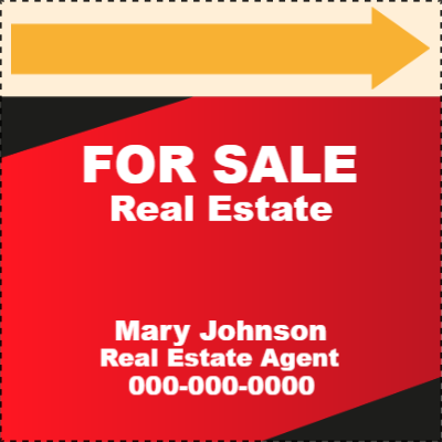 Custom Outdoor Yard Signs Multiple Sizes Real Estate For Sale