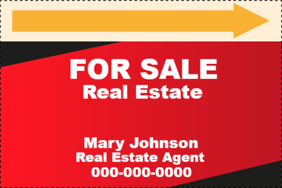Custom Outdoor Yard Signs Multiple Sizes Real Estate For Sale