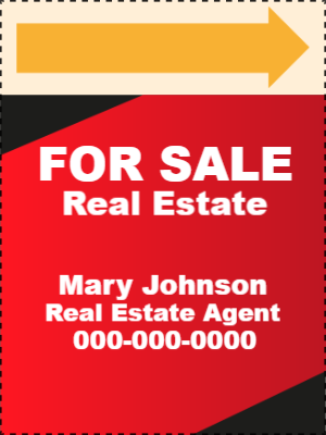 Custom Outdoor Yard Signs Multiple Sizes Real Estate For Sale