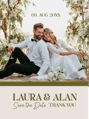 Custom Outdoor Yard Signs Multiple Sizes Save The Date