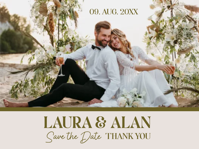 Custom Outdoor Yard Signs Multiple Sizes Save The Date