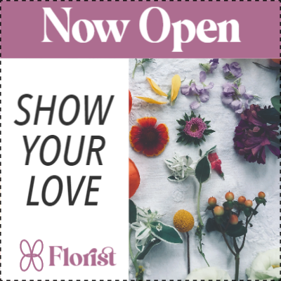 Custom Outdoor Yard Signs Multiple Sizes Now Open Flower Shop