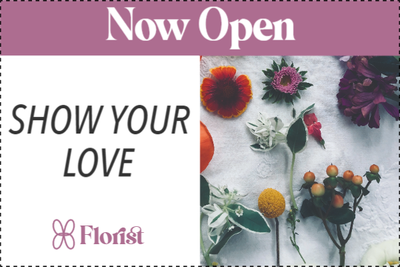 Custom Outdoor Yard Signs Multiple Sizes Now Open Flower Shop
