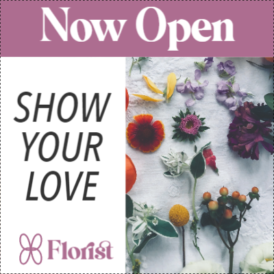 Custom Outdoor Yard Signs Multiple Sizes Now Open Flower Shop