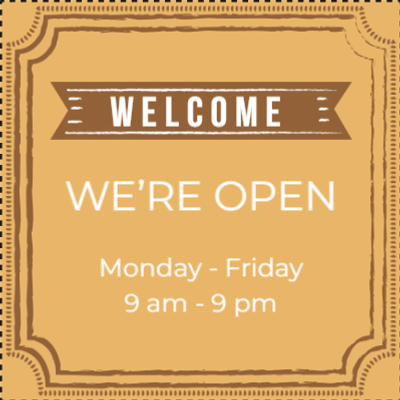 Custom Outdoor Yard Signs Multiple Sizes We Are Open