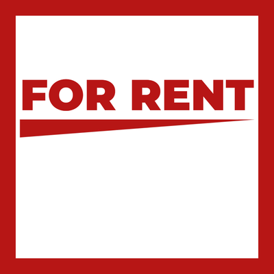 Custom Outdoor Yard Signs Multiple Sizes For Rent Sign
