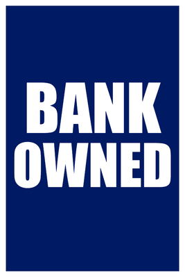 Custom Outdoor Yard Signs Multiple Sizes Bank Owned Sign