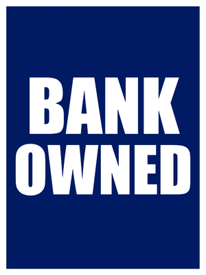 Custom Outdoor Yard Signs Multiple Sizes Bank Owned Sign