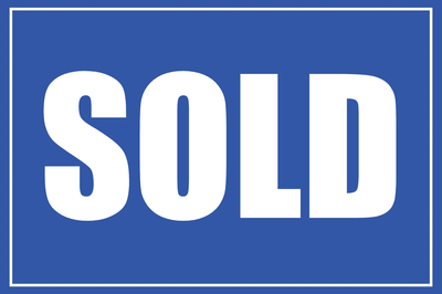 Custom Outdoor Yard Signs Multiple Sizes Simple Sold Sign