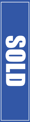 Custom Outdoor Yard Signs Multiple Sizes Simple Sold Sign