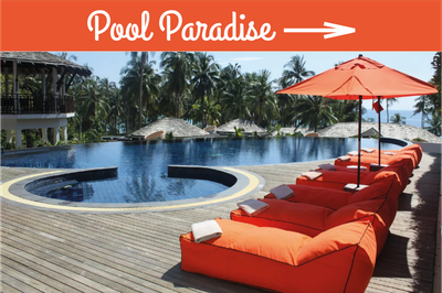 Custom Outdoor Yard Signs Multiple Sizes Pool Paradise