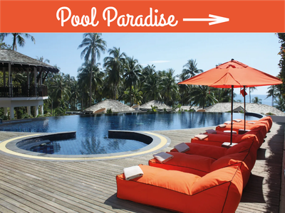 Custom Outdoor Yard Signs Multiple Sizes Pool Paradise
