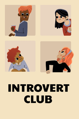 Custom Stickers Multiple Sizes Introvert Club