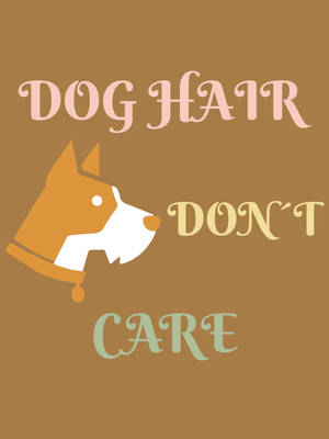 Custom Stickers Multiple Sizes Dog Hair