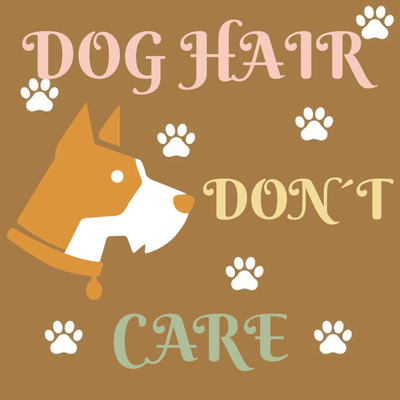 Custom Stickers Multiple Sizes Dog Hair