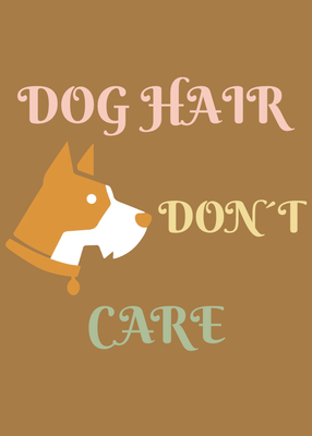 Custom Stickers Multiple Sizes Dog Hair