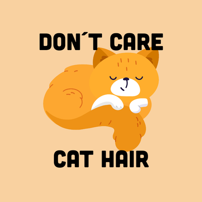 Custom Stickers Multiple Sizes Cat Hair